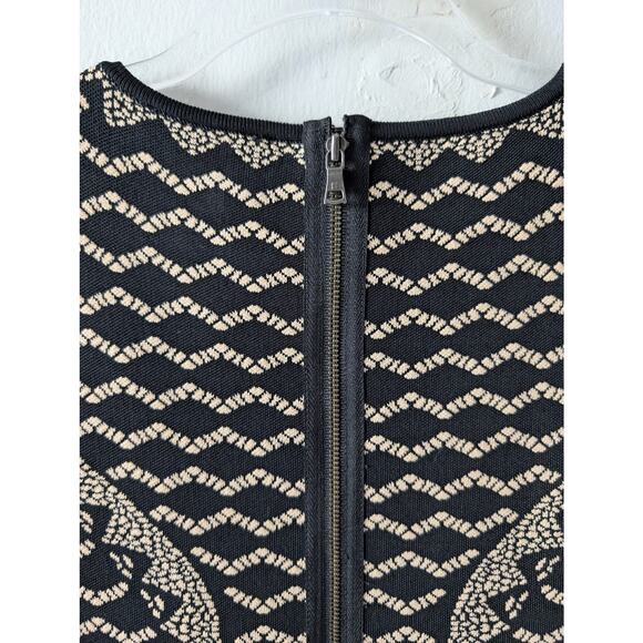 BCBGMaxAzria Wilma Dress in Black Combo Size XXS - Picture 6 of 13